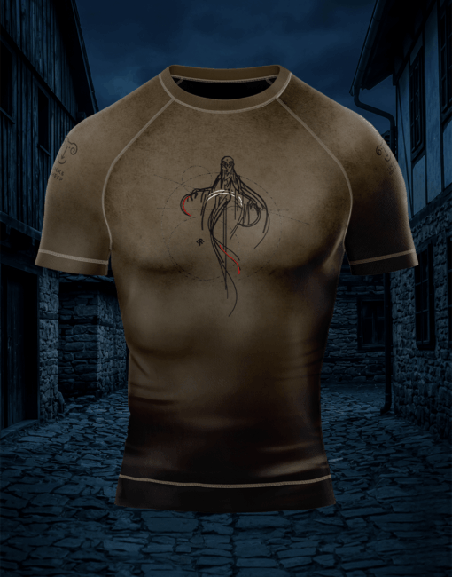 PŮLNOČNICE - rashguard krátký