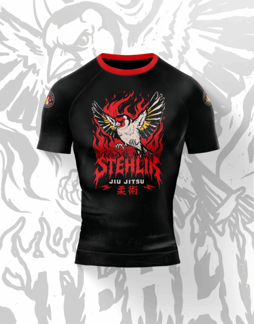 ⁠GOLDFINCH / Pánský rashguard s krátkým rukávem